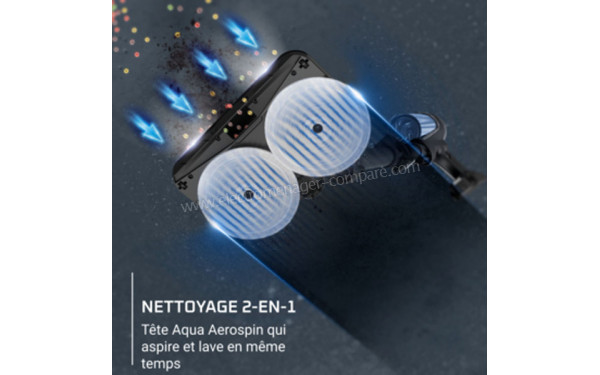 ROWENTA RH9LC1WO - Nettoyage 2 en 1