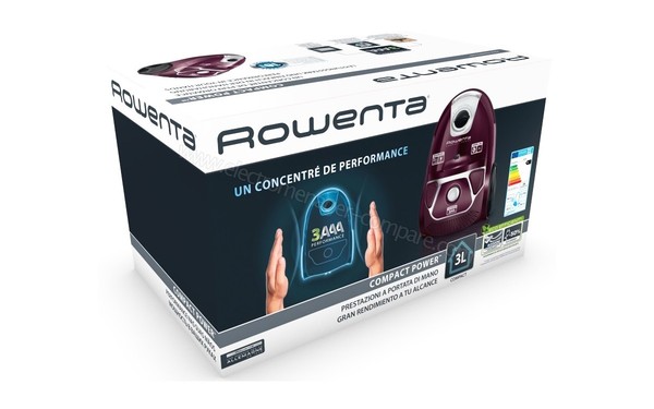 ROWENTA RO3969EA - Vue du carton d'emballage
