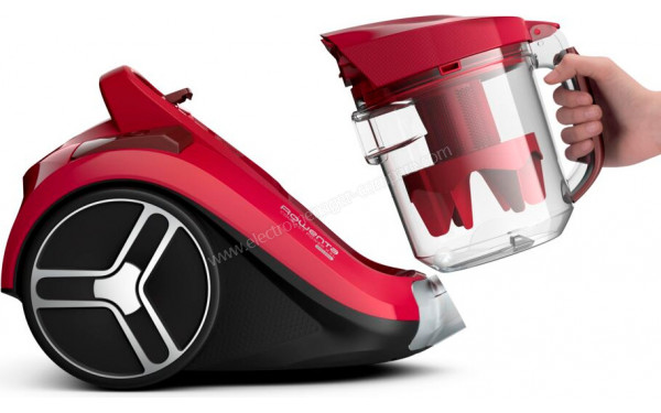 ROWENTA RO4853EA - Vue de l'extraction du bac