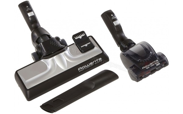 ROWENTA RO5727.11 - Brosses et suceur vue du dessus (cr&eacute;dit : Boulanger)