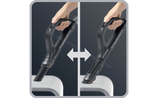 ROWENTA RO5955.EA - Brossette int&eacute;gr&eacute;e &agrave; la poign&eacute;e (cr&eacute;dit : Boulanger)