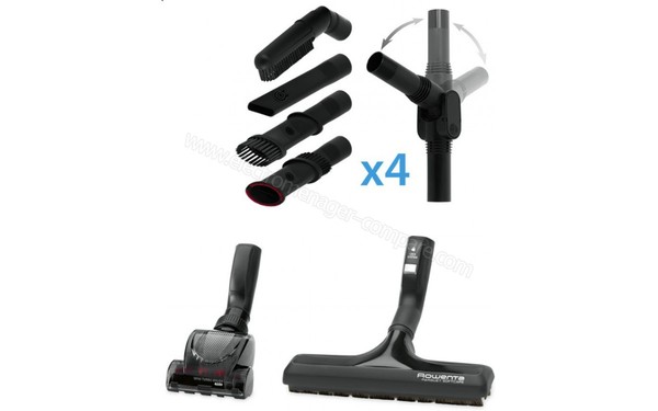 ROWENTA RO6487EA - Accessoires (cr&eacute;dit : Darty)