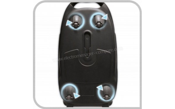 ROWENTA RO6850EA - Vue du dessous (cr&eacute;dit : Darty)