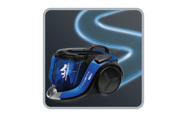 ROWENTA RO6931EA - Vue 3/4 droite corps seul (cr&eacute;dit : Darty)