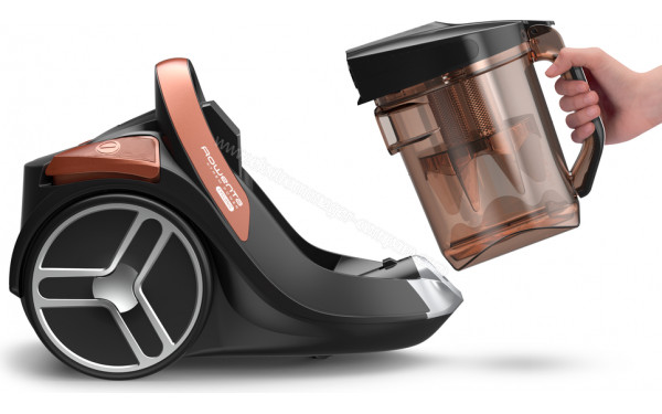 ROWENTA RO7224EA - Vue de l'extraction du bac