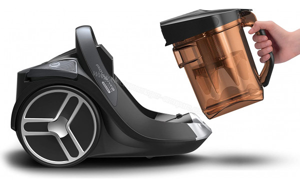 ROWENTA RO7230EA - Vue de l'extraction du bac