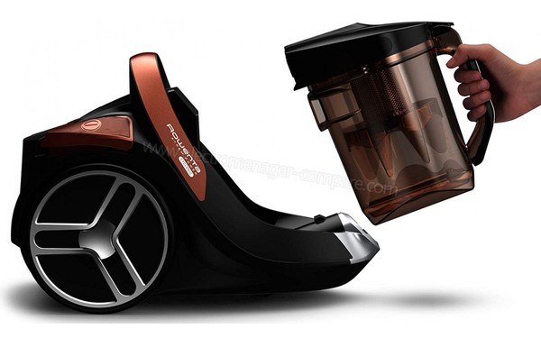 ROWENTA RO7244EA - Vue de l'extraction du bac &agrave; poussi&egrave;re