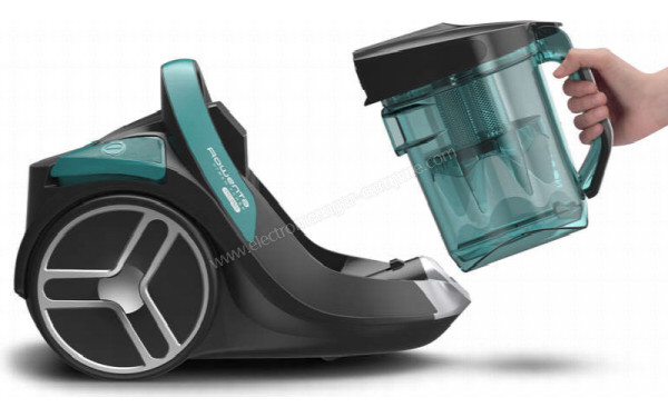 ROWENTA RO7262EA - Vue du bac amovible