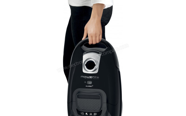 ROWENTA RO7450EA - Vue de la poign&eacute;e de transport (cr&eacute;dit : Darty)