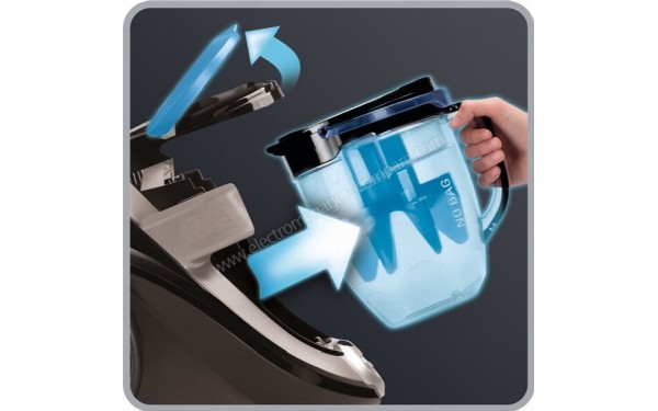 ROWENTA RO7689EA - Vidage du bac