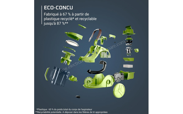 ROWENTA RO7C66EA - Vue &eacute;clat&eacute;e