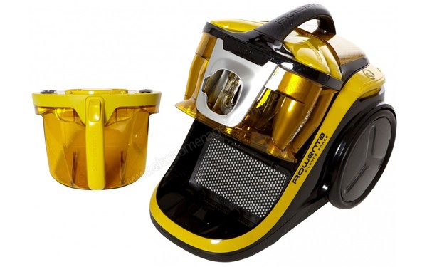 ROWENTA RO8314.EA - Vue avec bac extrait (cr&eacute;dit : Boulanger)