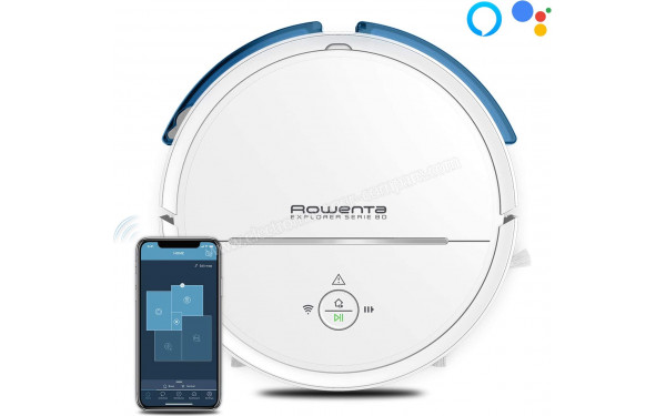 ROWENTA RR7747WH - Vue du dessus (t&eacute;l&eacute;phone non fourni)