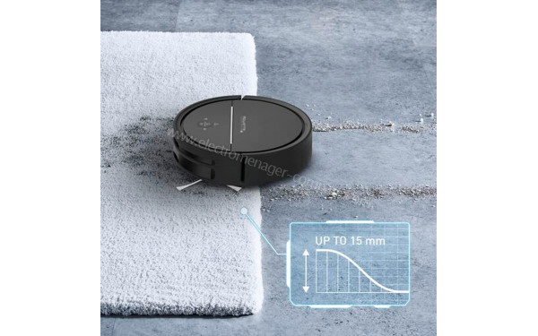 ROWENTA RR7865WH - Franchissement des barres de seuil (cr&eacute;dit : Darty)