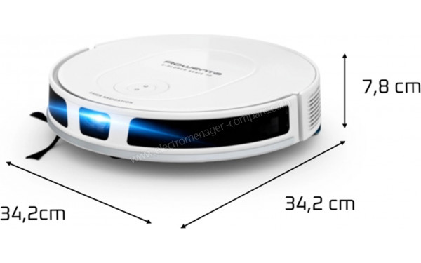 ROWENTA RR8477WH - Dimensions