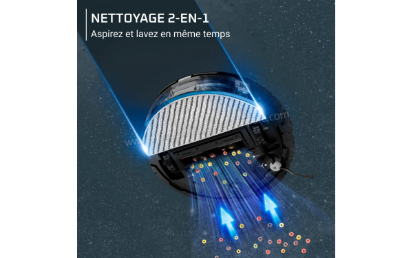 ROWENTA RR87D5WH - Nettoyage 2 en 1