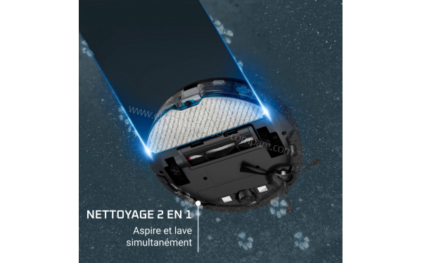 ROWENTA RR8L65WH - Nettoyage 2 en 1