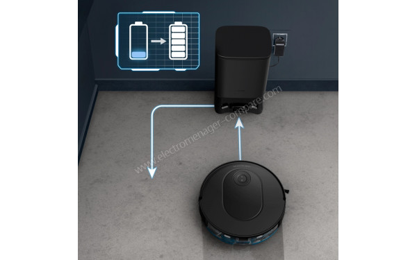 ROWENTA RR8L85WH - Recharge et reprise du travail