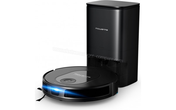 ROWENTA RR8L85WH - Vue de 3/4 droite sur la base de chargement