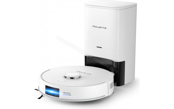 ROWENTA RR9197WH - Vue de 3/4 droite sur la station de chargement