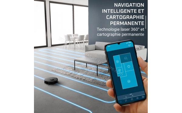 ROWENTA RR91D5WH - Navigation intelligente