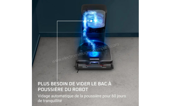 ROWENTA RR9485WH - Vidage automatique de la poussi&egrave;re