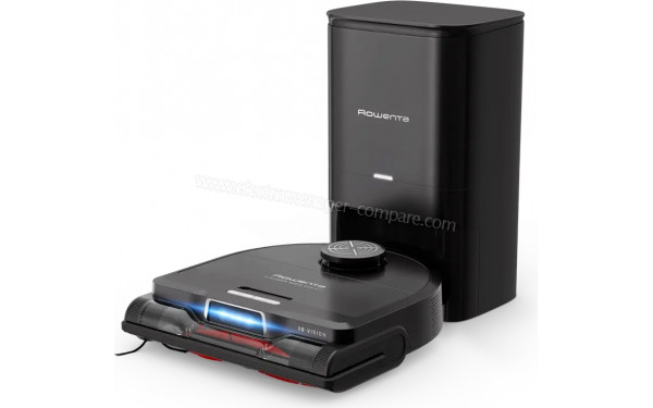 ROWENTA RR9695WH - Vue de 3/4 droite sur la base de chargement