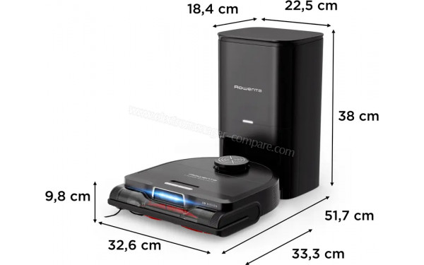 ROWENTA RR9695WH - Dimensions