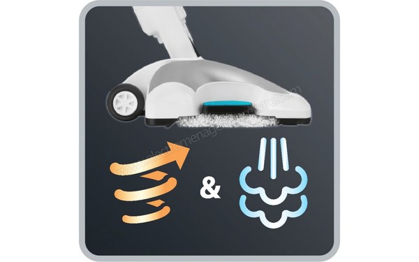 ROWENTA RY7557WH - Fonction 2 en 1 : Aspiration + Vapeur (cr&eacute;dit : Boulanger)