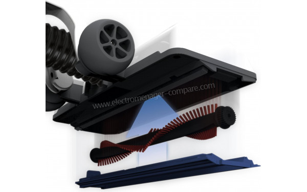 ROWENTA YY4574FE - Vue du dessous de la brosse principale