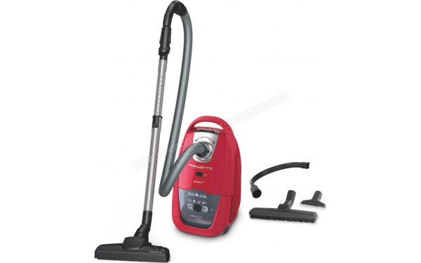 ROWENTA YY4967FE - Vue 3/4 droite avec accessoires