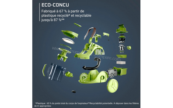 ROWENTA YY5269FE - Vue &eacute;clat&eacute;e