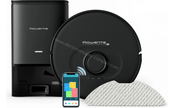 ROWENTA YY5352FE - Vue du dessus avec accessoires