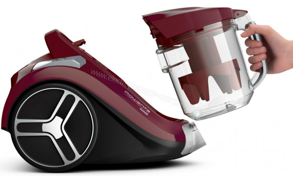 ROWENTA YY5360FE - Vue de l'extraction du bac