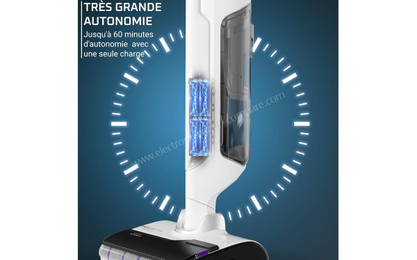 ROWENTA YY5785FE - Autonomie jusqu'&agrave; 60 minutes