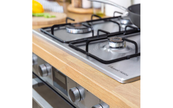 RUSSELL HOBBS RH60GH401SS - Zoom sur les bordures