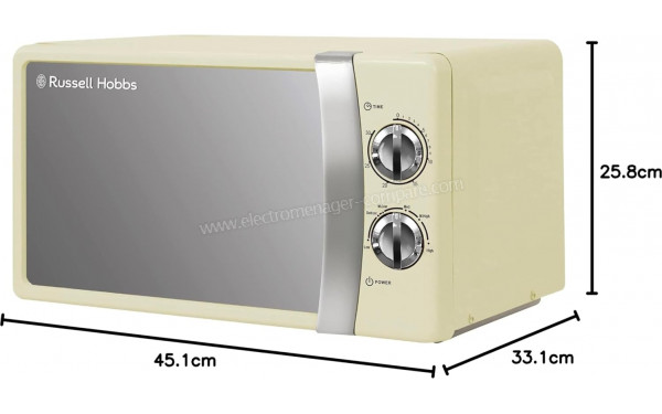 RUSSELL HOBBS RHMM701C - Dimensions