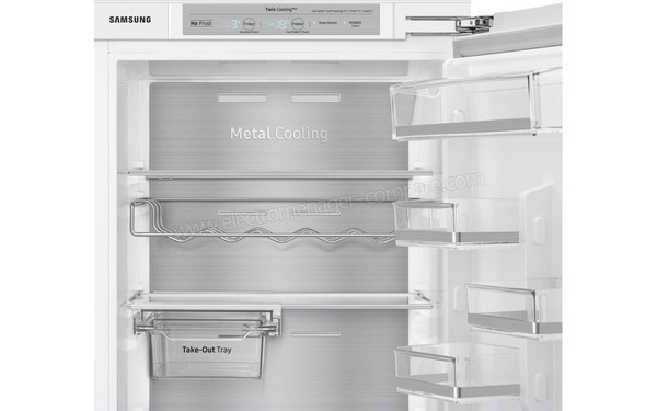 SAMSUNG BRB260187WW - Vue de la partie r&eacute;frig&eacute;rateur