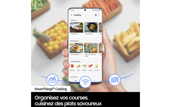 SAMSUNG BRB38G705EWW - Application pour smartphones ou tablettes
