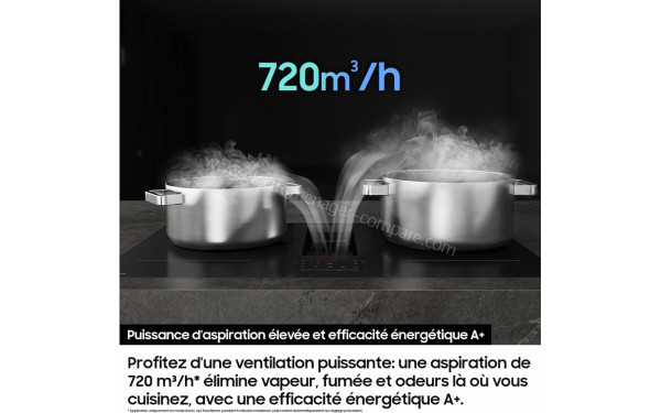 SAMSUNG CC90H84JADUR - Puissance d'aspiration &eacute;lev&eacute;e