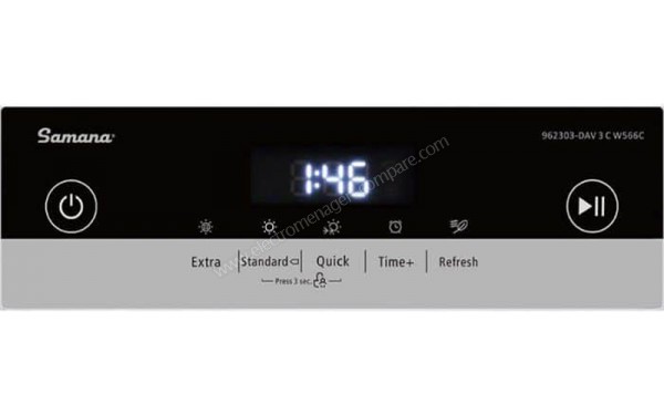 SAMANA DAV 3 C W566C - Panneau de commandes