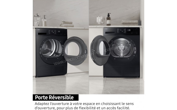 SAMSUNG DV80DG52B0AH - Porte r&eacute;versible