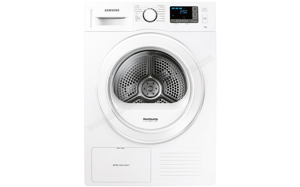 SAMSUNG DV80F5E5HGW - Vue de face