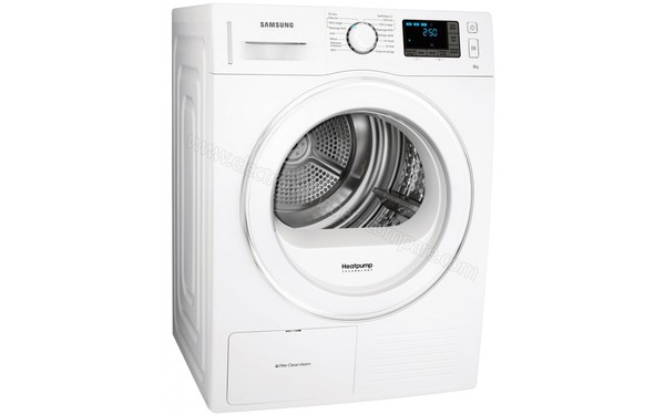 SAMSUNG DV80F5E5HGW - Vue 3/4 gauche