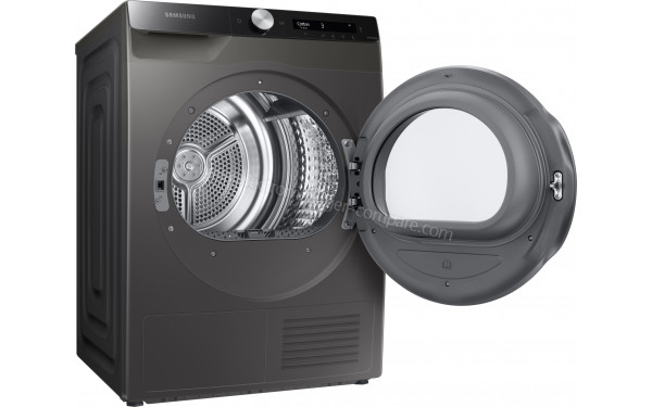 SAMSUNG DV80T5220AX - Vue de l'int&eacute;rieur 3/4 gauche