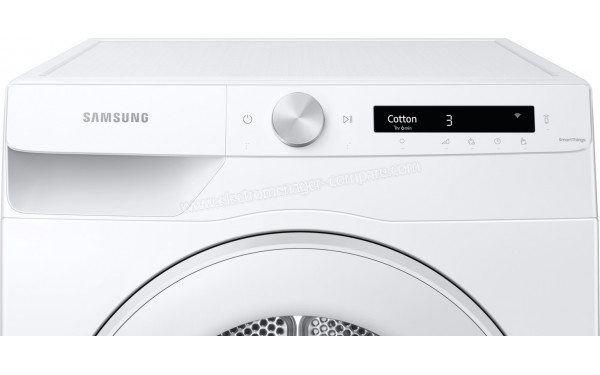 SAMSUNG DV80T5220TW - Panneau de commandes vu de face