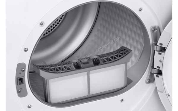 SAMSUNG DV80TA020DH - Zoom sur le filtre peluche