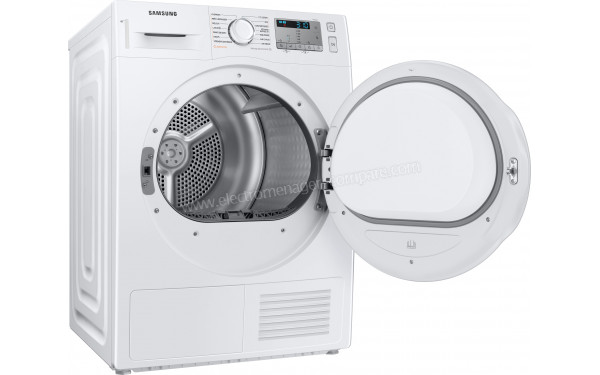 SAMSUNG DV80TA020DH - Vue de l'int&eacute;rieur 3/4 gauche