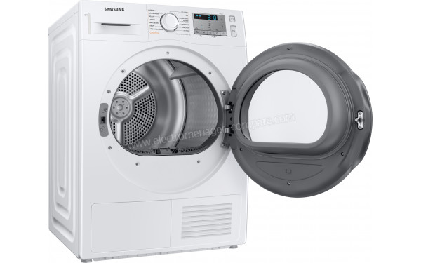 SAMSUNG DV80TA020TH - Vue de l'int&eacute;rieur 3/4 gauche