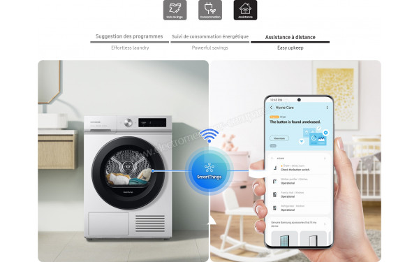 SAMSUNG DV90BB5245AE - Mise en situation